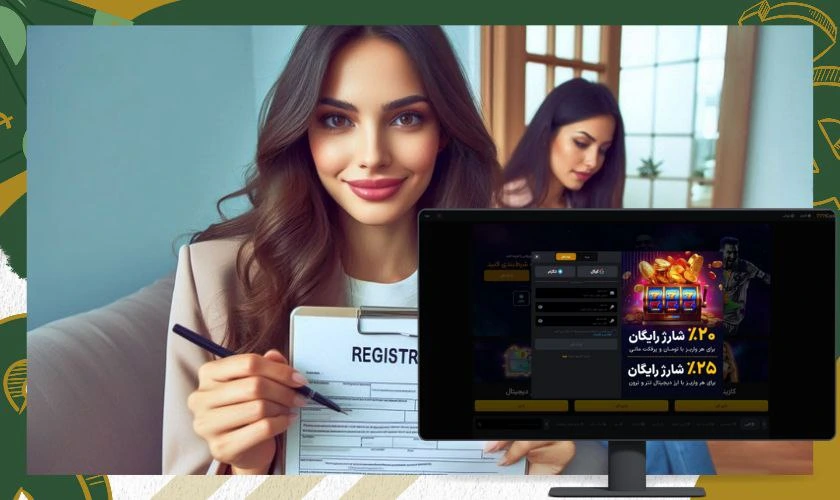 راهنمای ثبت نام در معتبرترین کازینو آنلاین