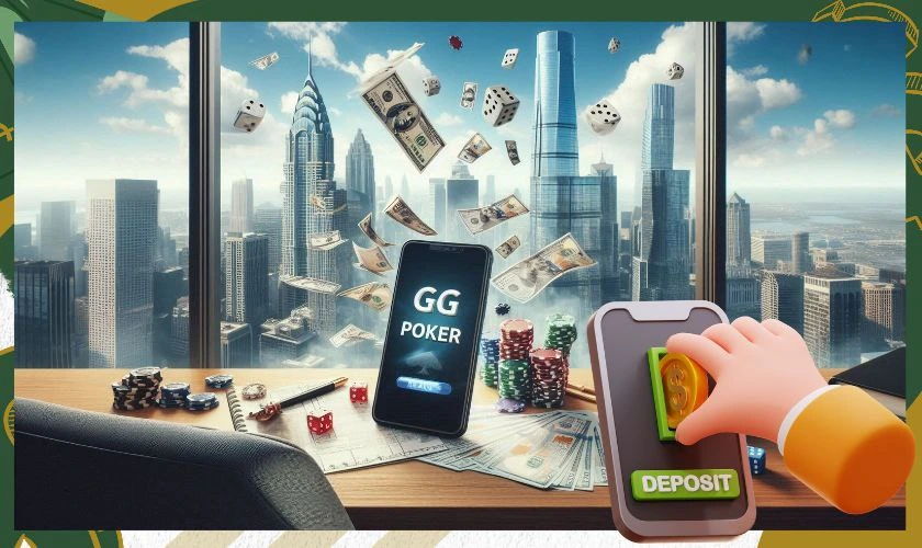 واریز و برداشت در سایت جی جی پوکر