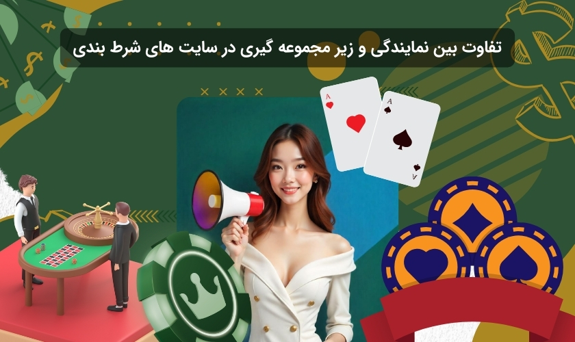 اخذ نمایندگی و زیرمجموعه گیری سایت شرط بندی در مقام قیاس